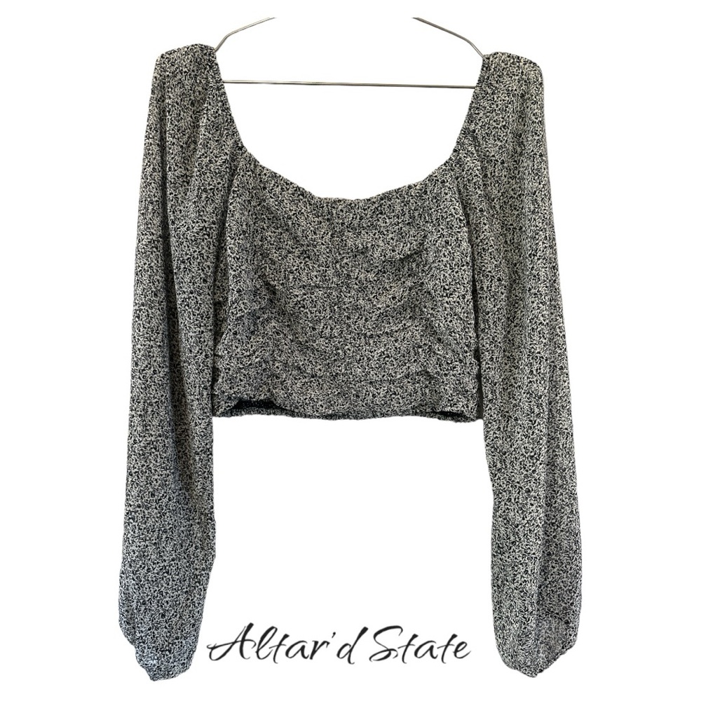 Altar’d State Crop Top Long Sleeve